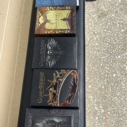 Game of Thrones - DVD & Blu-ray season sets (1,2,4,5,6) lot