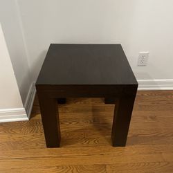 Black End Table