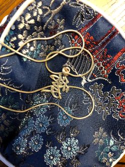 Chinese Character “LOVE” Silver Necklaces