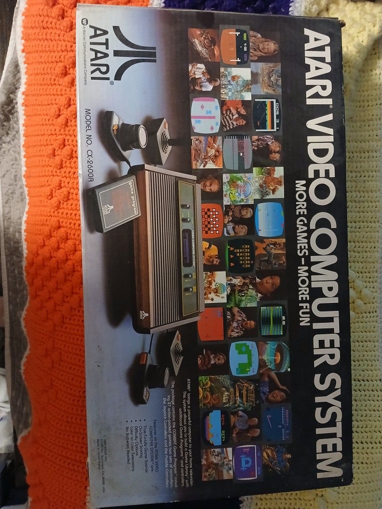 ATARI 2600 BOX ONLY GREAT CONDITION