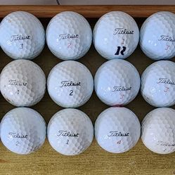 30 Used Titleist Golf Balls 