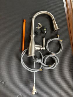 Moen Brantford 1-Handle Pulldown Kitchen Faucet Spot Resist Stainless Steel