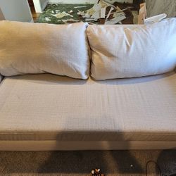 Living Spaces Isabella Sand Condo Sofa - FREE TO VETERAN