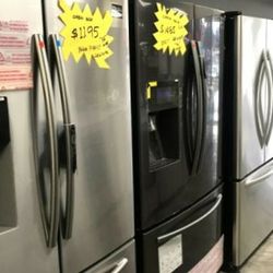 Samsung Refrigerator Stainless VIRTUAL APPOINTMENT AVAILABLE