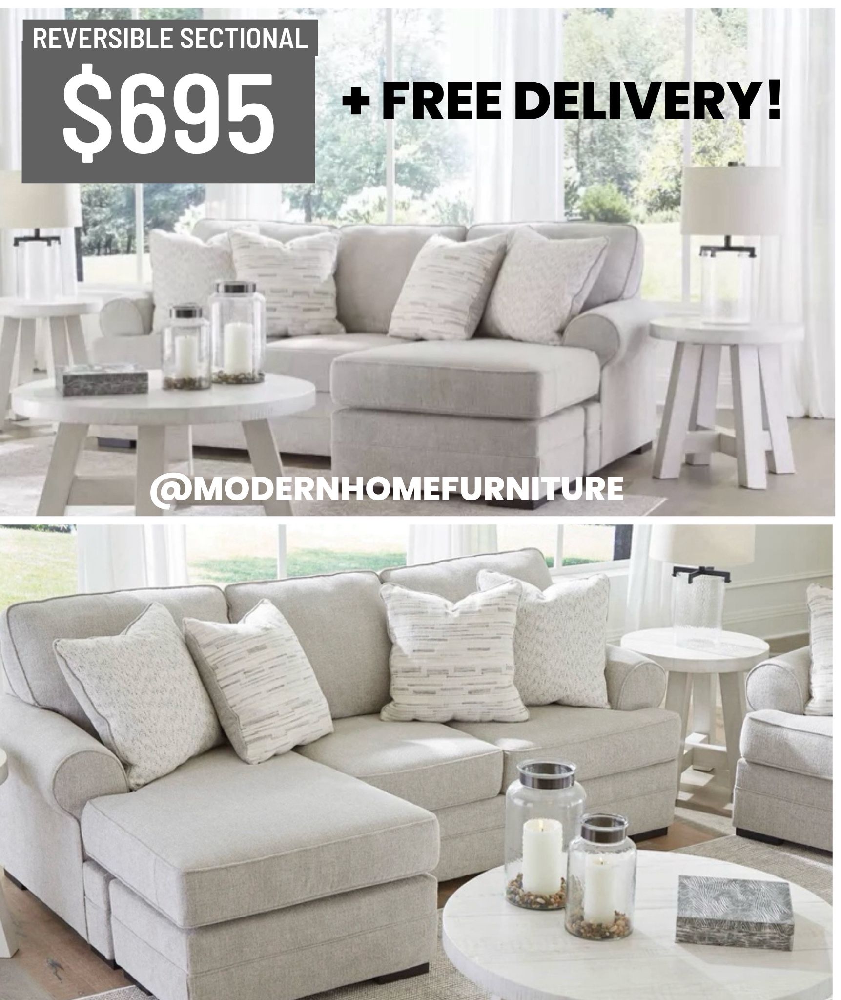 Reversible Sectional