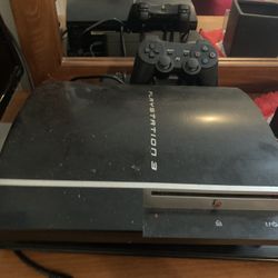PS3 Console And Remote 