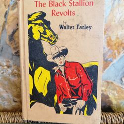 The Black Stallion Revolts by Walter Farley (1953) First Printing  - Hardcover