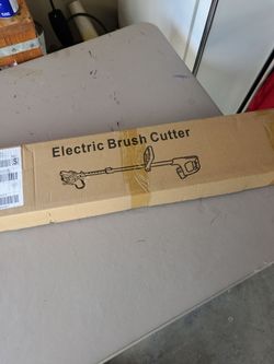 Electric Brush Cutter / Cordless Weed Trimmer – Never Used