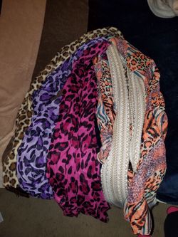 Pretty scarfs. New