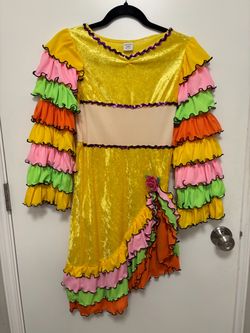 Supergirl and Flamenco costumes - girls