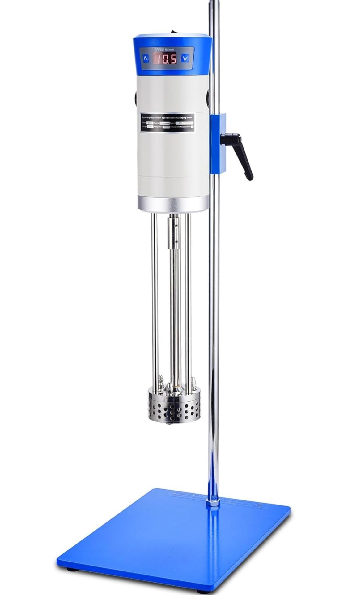 Homogenizer Emulsifier High Speed Dispersing High Shear Mixer Capacity 40L