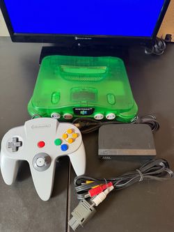 Nintendo 64 Jungle Green