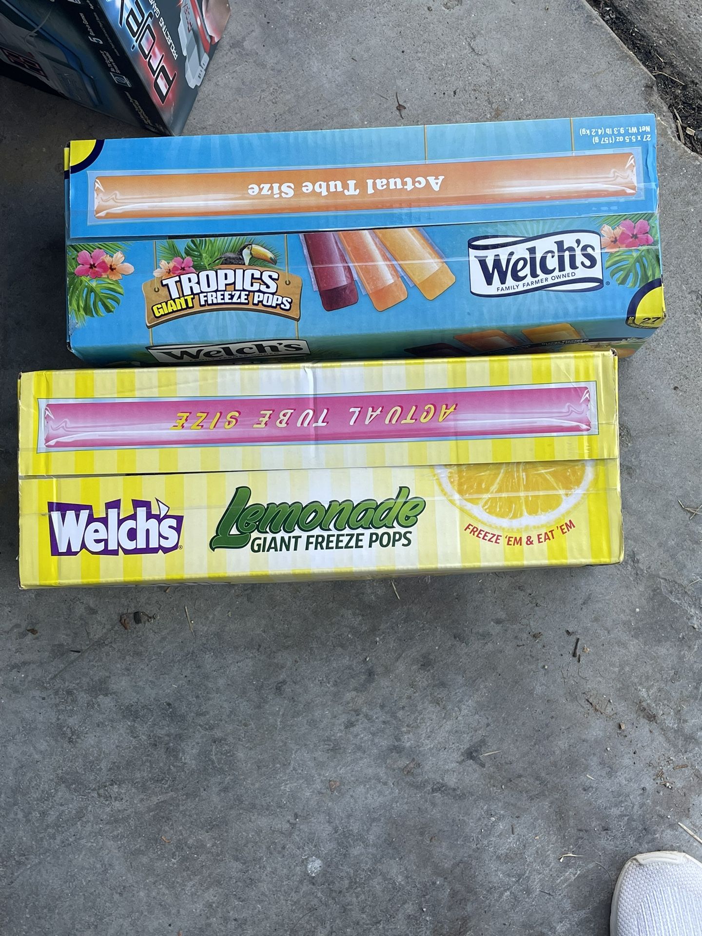 Jumbo Popsicles