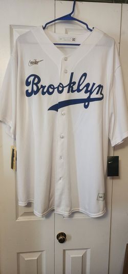 Nike Brooklyn Dodgers Jackie Robinson Cooperstown Collection Jersey Size XXL