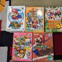 N64 Boxed Games Japanese 