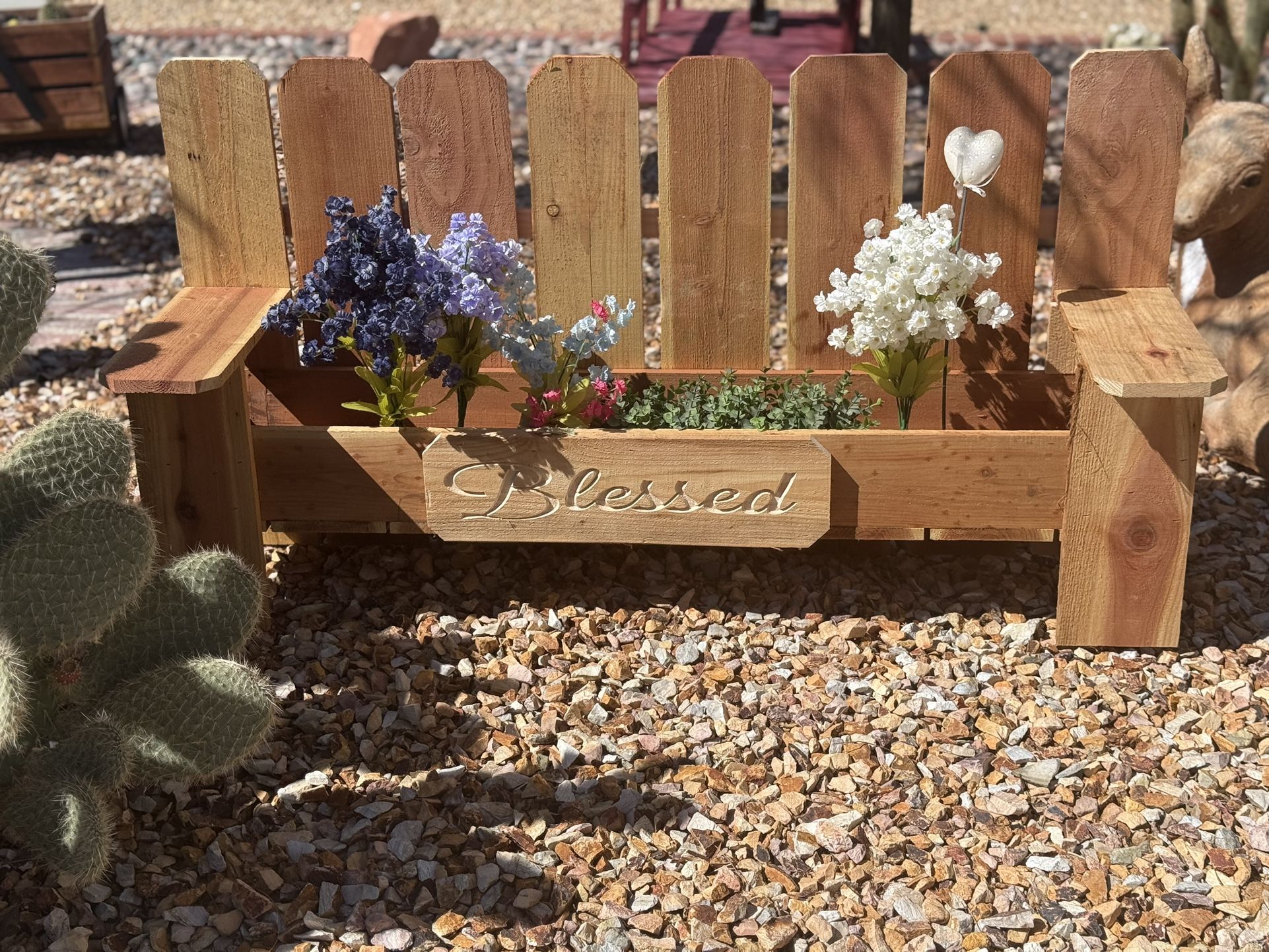 Bench Planter Box