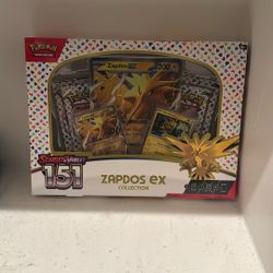 Pokemon 151: Zapdos EX Collection (4 Packs)