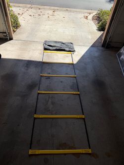 Skills agility ladder with carry bag