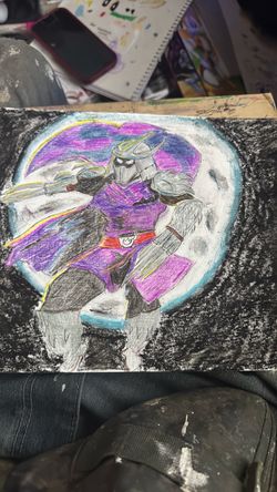 Shredder TMNT Original Fan Art Drawing