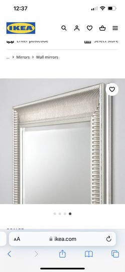 Ikea Silver Songe Mirror - 36” X 51” for Sale in Vista, CA