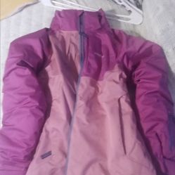 Patagonia Girls Snowbelle Ski Jacket PurplesYouth GIrls Size L 12