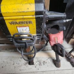 Electric Jack Hammer And 1" Impact Gun