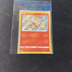 Shiny Scorning Pokémon Card