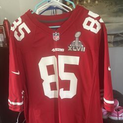 Nike Vernon Davis San Francisco 49ers Super Bowl 47