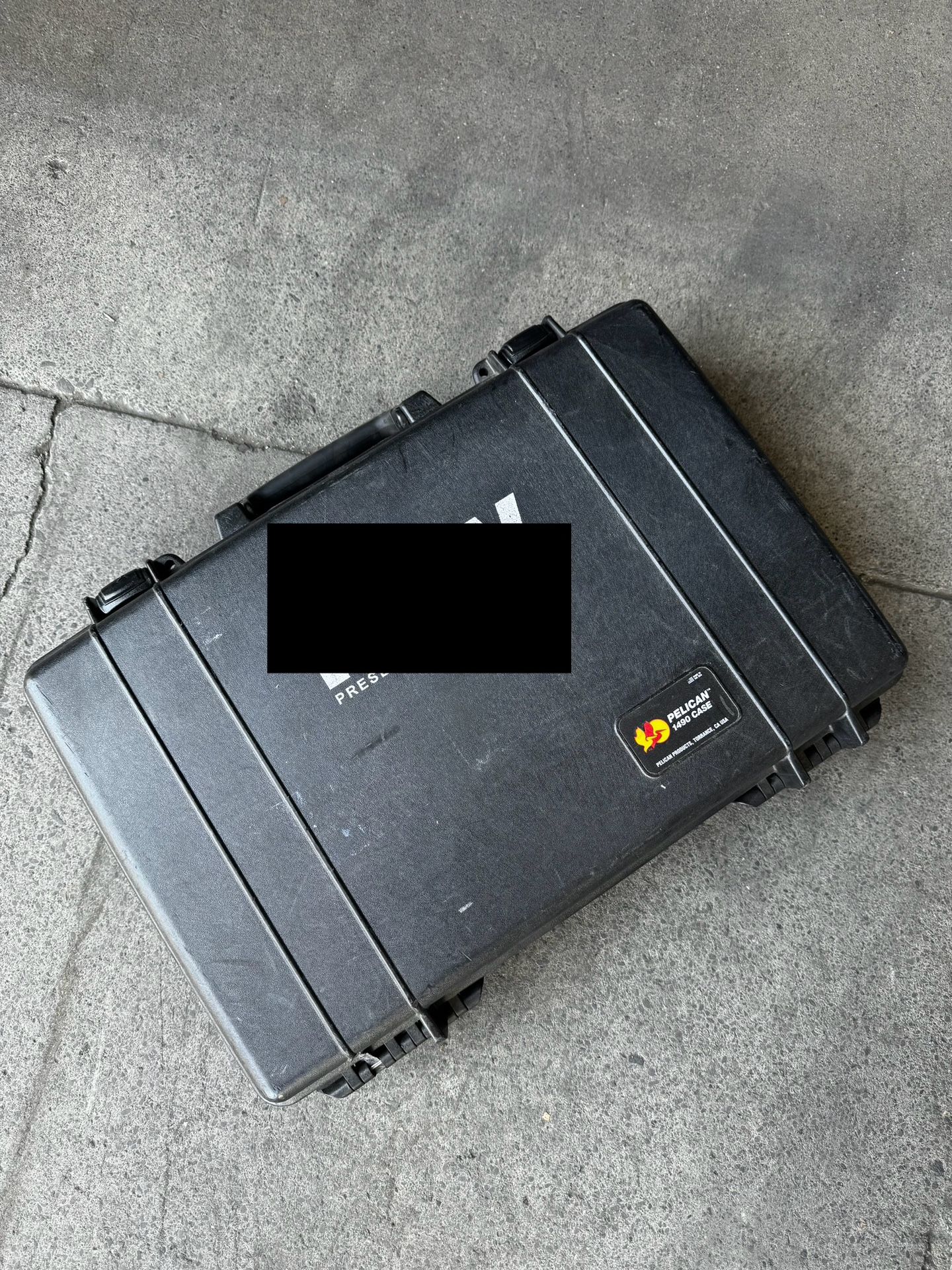 Pelican 1590 Laptop Hard case Roadcase