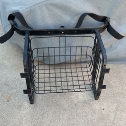 Golf Cart Bag Holder And Basket