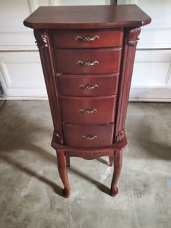 Antique jewelry stand