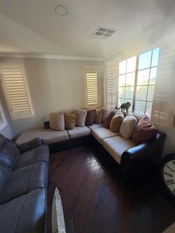 L-shape couch!