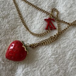Strawberry Necklace