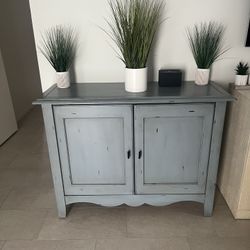 Blue Dresser/ Cabinet 