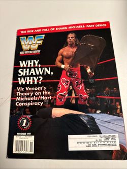 WWF Magazine November 1997 Shawn Michaels