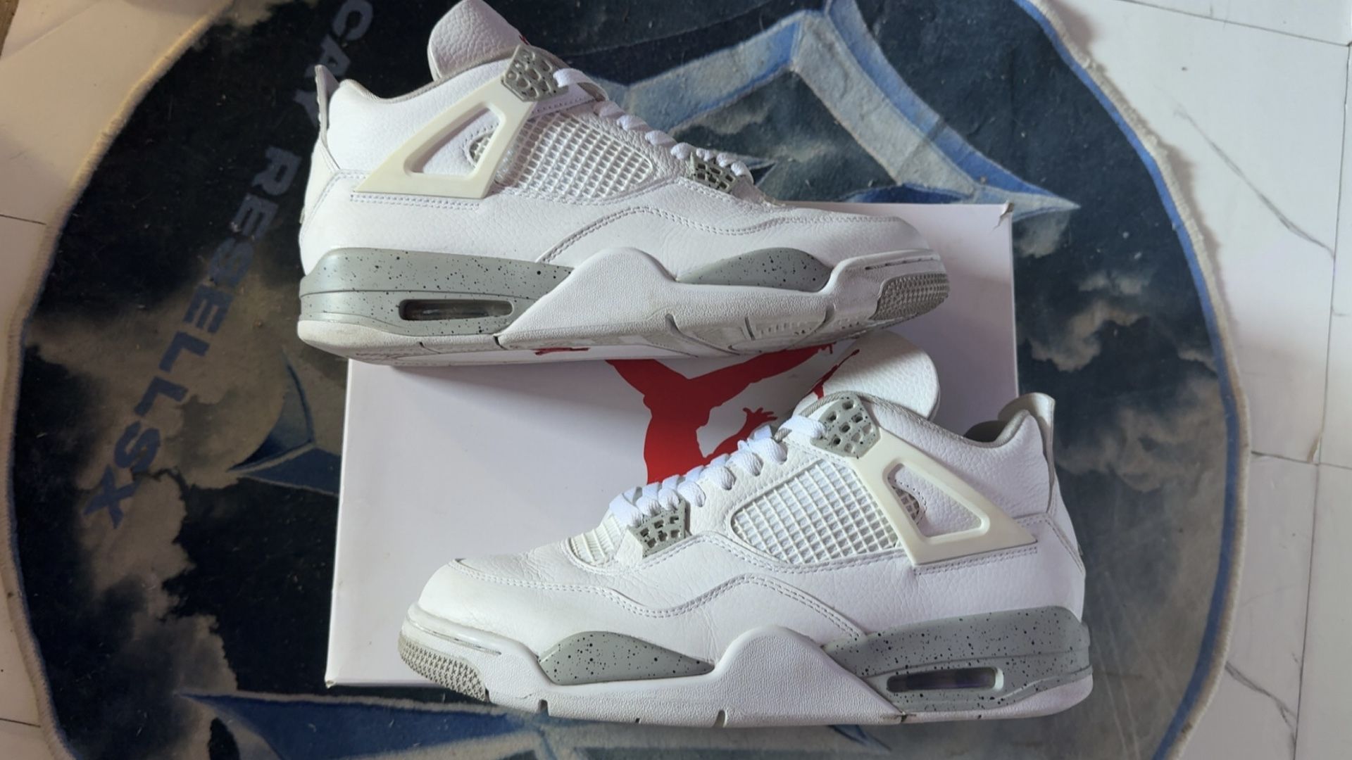 Jordan 4 Retro White Oreos Size 11