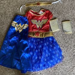 Kids med Wonder Women Costume