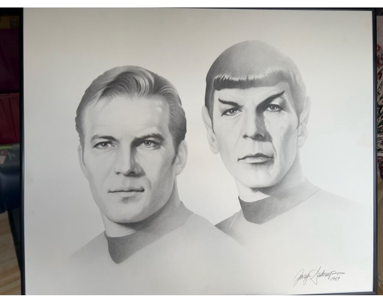STAR TRECK  ART PRINT