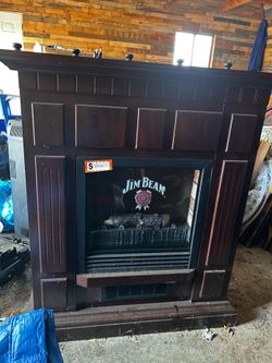 Jim beam fireplace