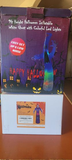 New 9-Ft. Halloween Inflatables.
