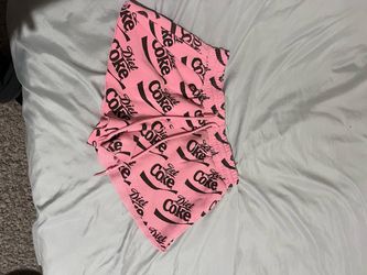 Pink Diet Coke pj shorts