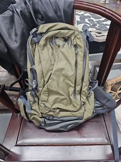 Olive Green Tactical Backpack with Ram Logo