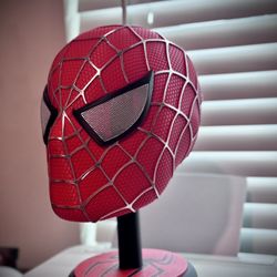 Spiderman Mask With Stand