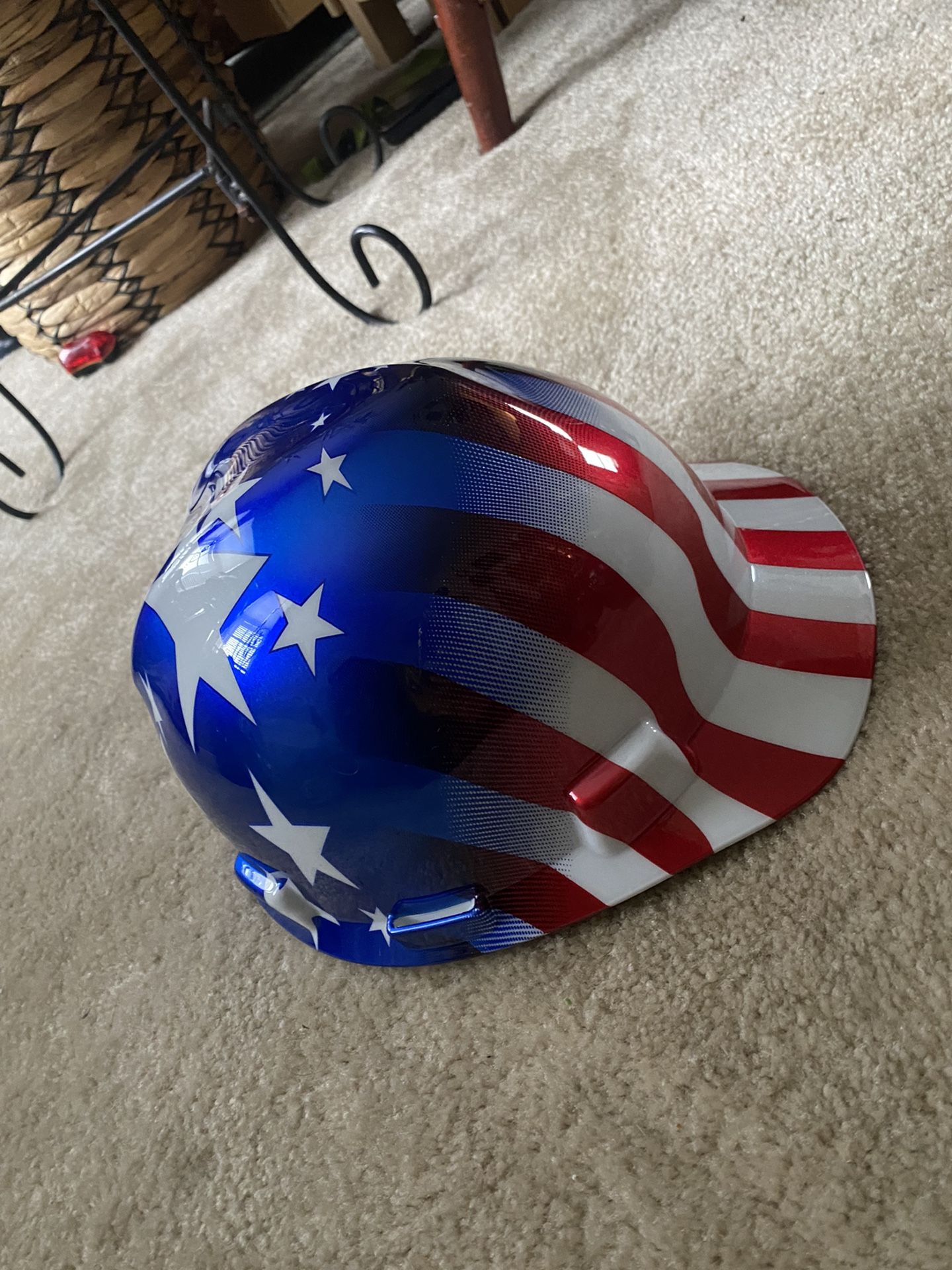 American Flag Hard Hat