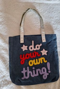 Denim Tote Bag