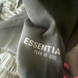 Essentials Hoodie Black Large