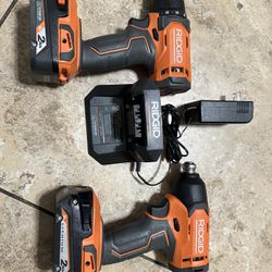 Ridgid - 2 Drill Set
