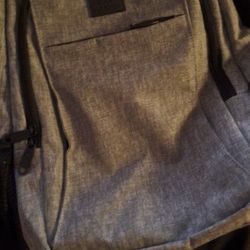 Grey Backpack 