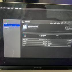 MacBook Pro A1706 W TouchBar