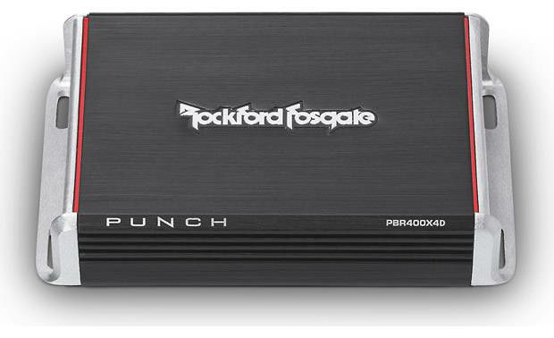 Rockford Fosgate Punch PBR400X4D Compact 4-channel car amplifier